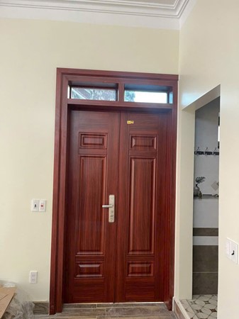 Cửa thép vân gỗ GSD 2 cánh