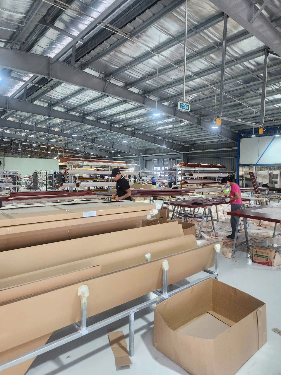 Dây chuyền sản xuất hiện đại